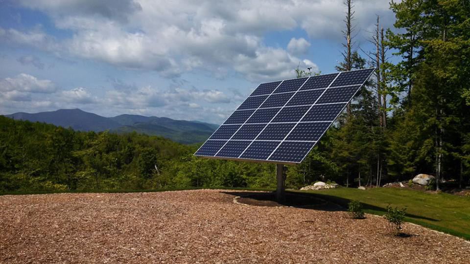 Single solar panel 